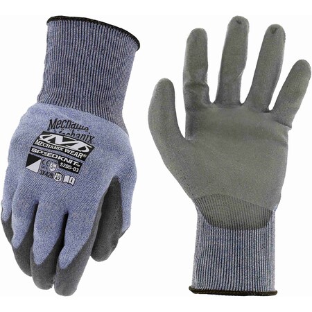 Mechanix Wear SpeedKnit B2 Coated Cut-Resistant Gloves (XL, Blue) S2DD-03-010